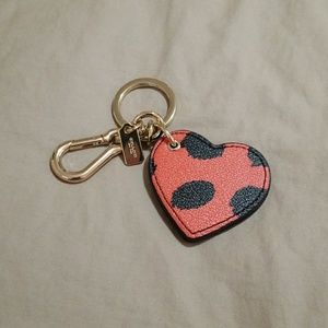 BRAND NEW COACH keyring with pocket mirror